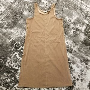 JOANNA💋 Suede-like Maxi Jumper Dress w/side slits